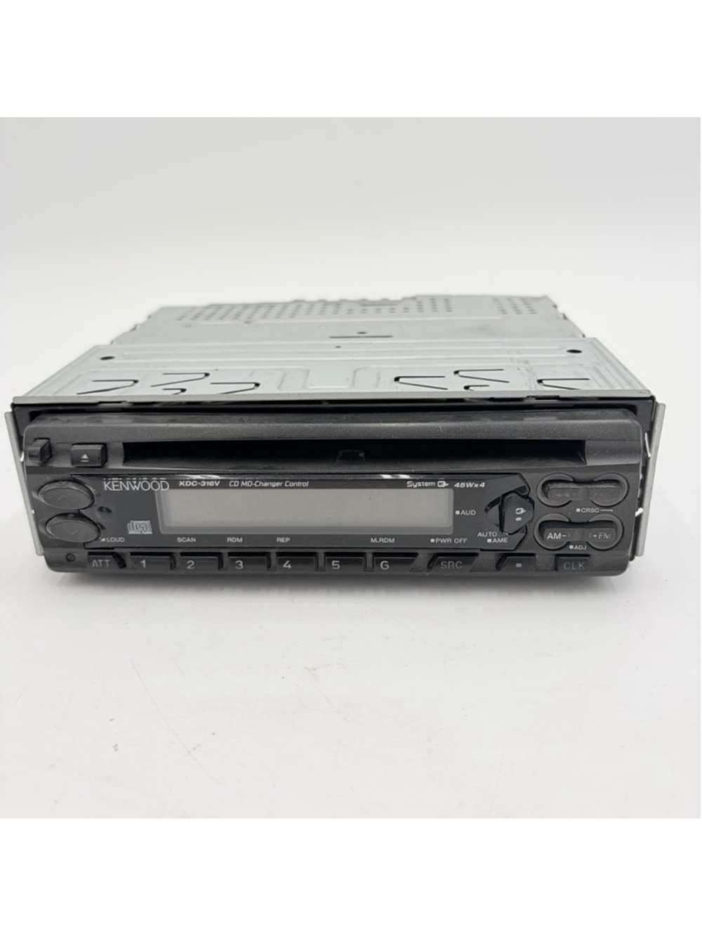 Kenwood KDC-316S CD Car Stereo Receiver 45W x 4 Detachable Face Untested